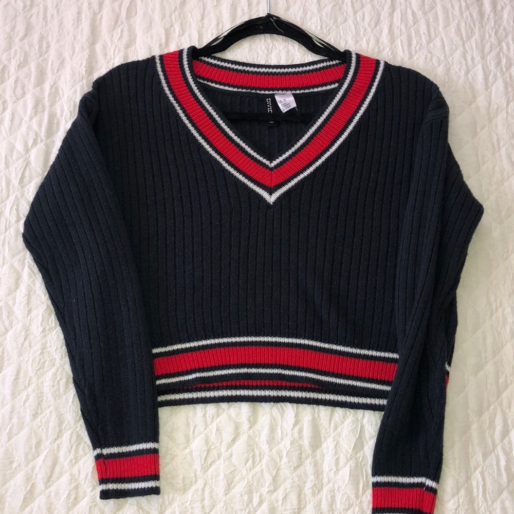 cropped sweater